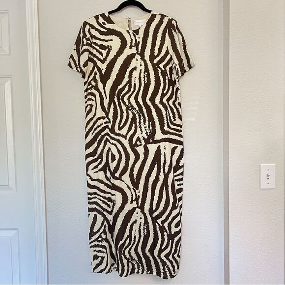 Anthropologie Corey Lynn Calter Zebra Maxi Dress NEW Size Small - Picture 4 of 9